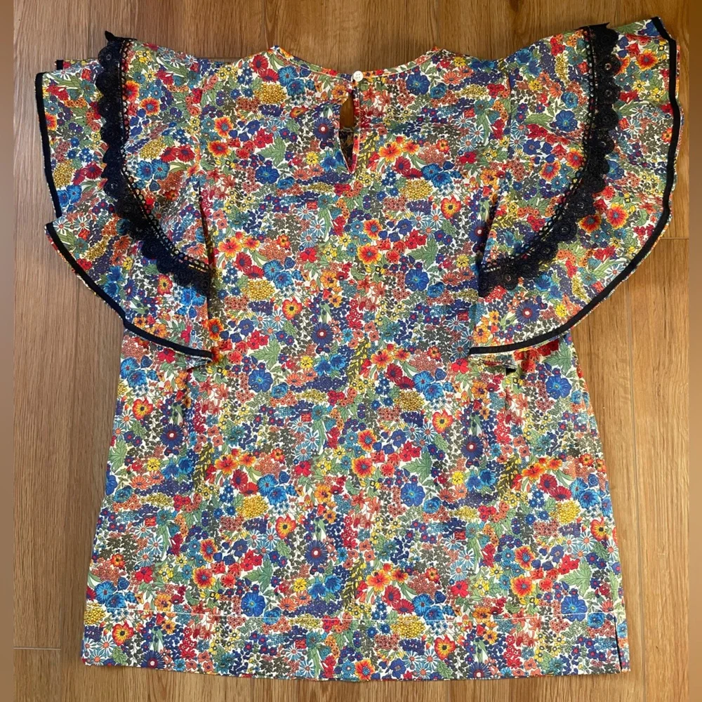 J. Crew Liberty Fabrics floral blouse - Picture 2 of 9